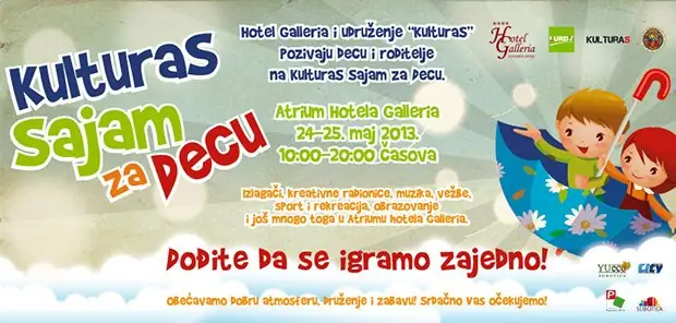 KulturaS Sajam za decu Sajam za decu