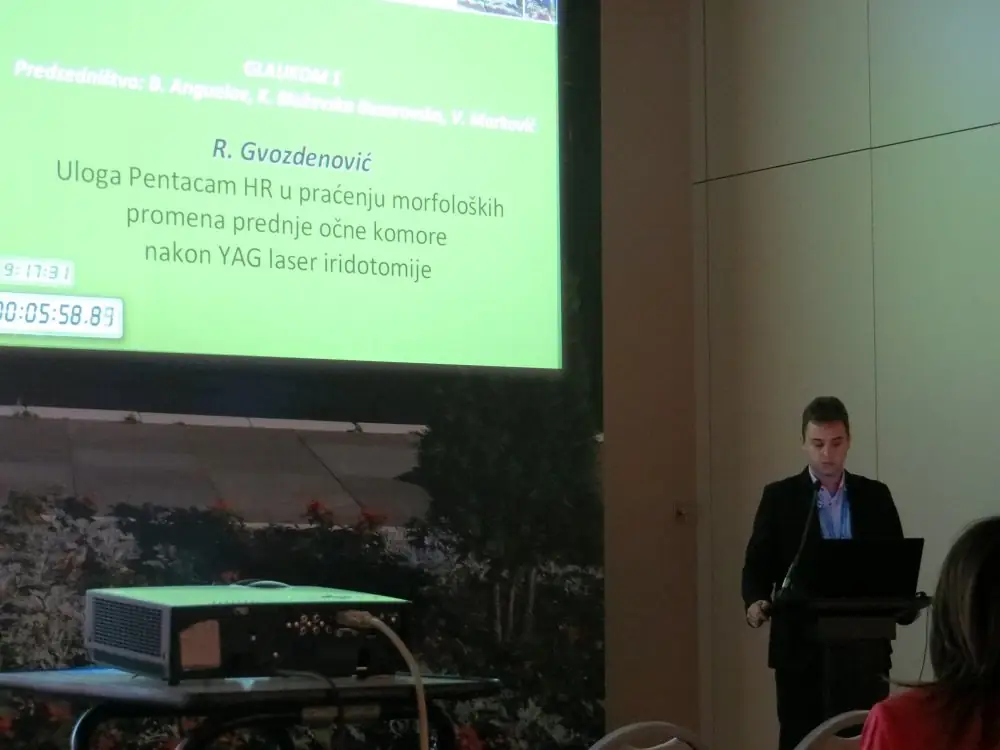 Dr Gvozdenović na nacionalnom kongresu ofltalmologa Srbije Dr Gvozdenović na nacionalnom kongresu ofltalmologa Srbije