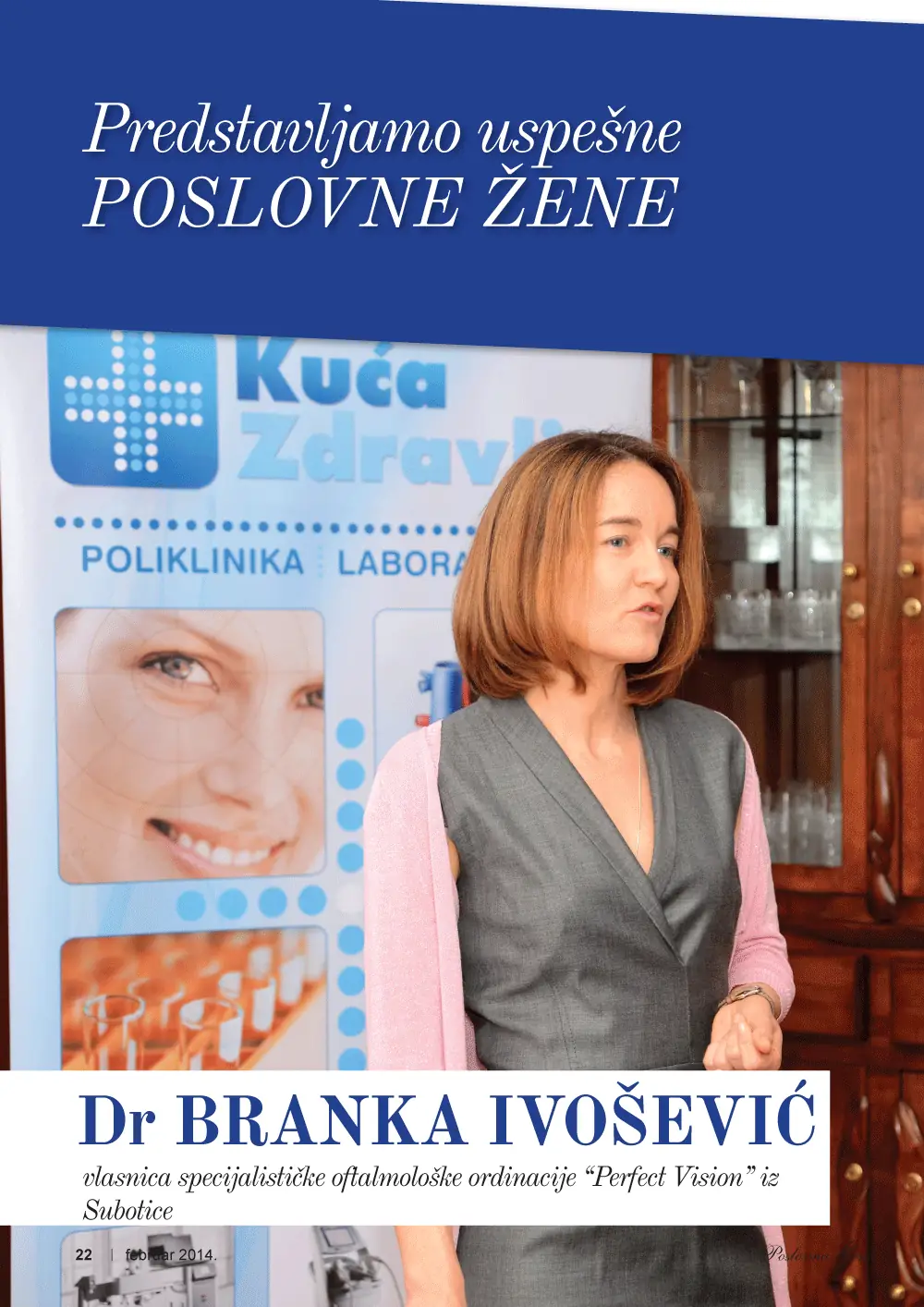 Poslovna žena - Intervju sa dr Ivošević