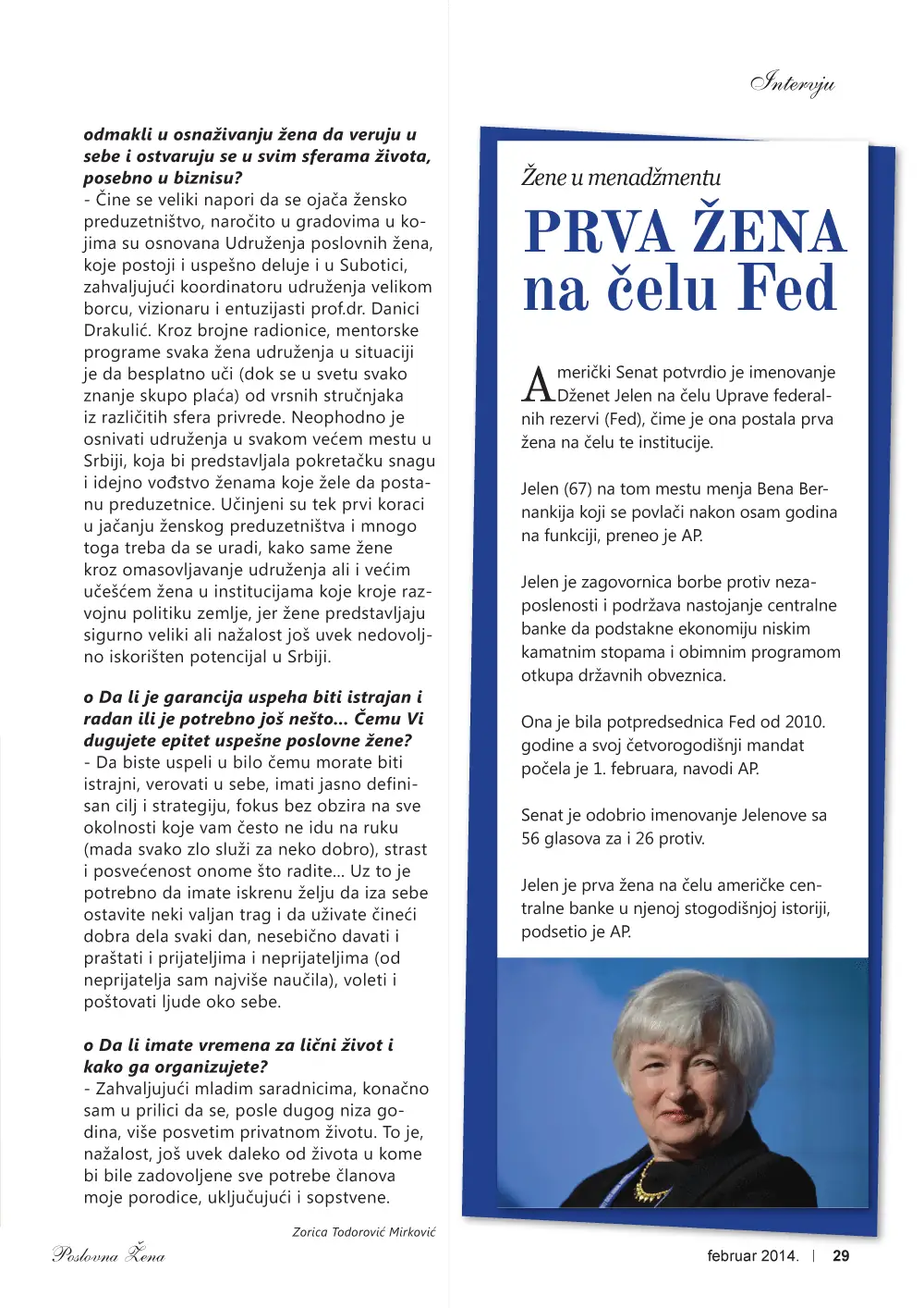 Dr Ivošević - uspešna poslovna žena