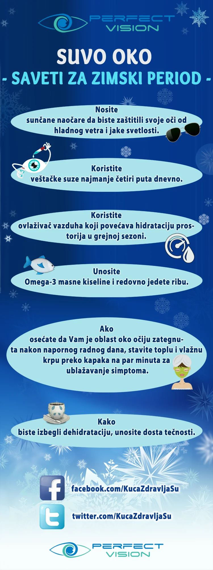 Suvo oko - saveti za zimski period Sindrom suvog oka