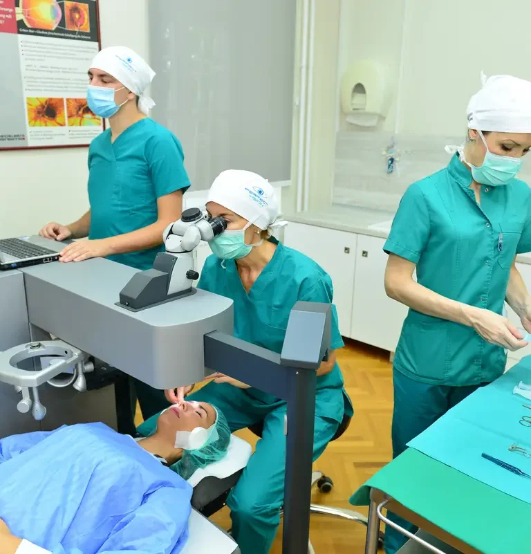 Laser vision correction