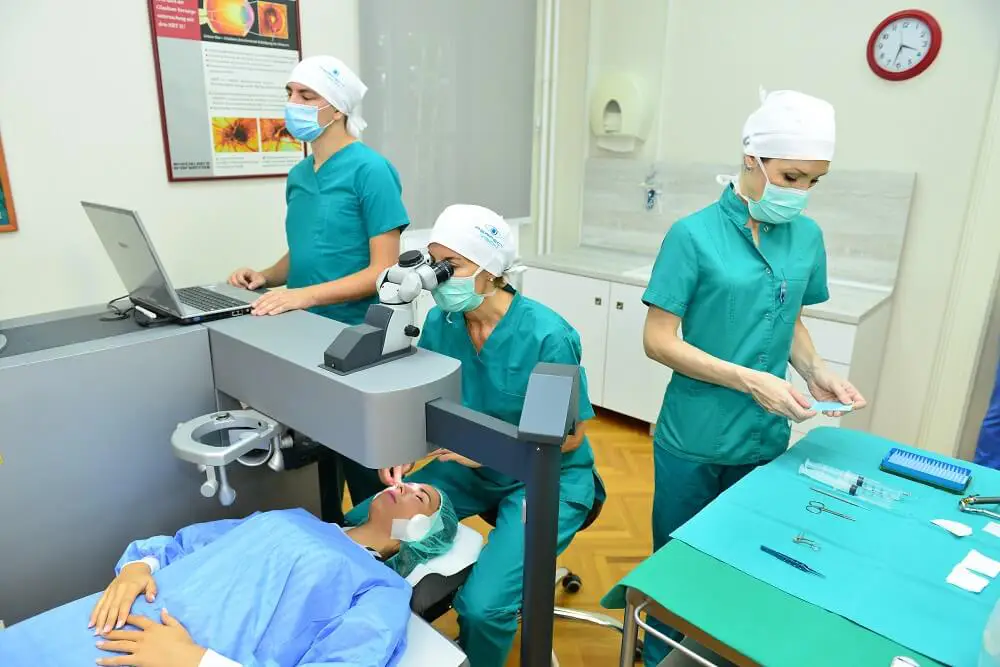 Laser diopter removal procedure