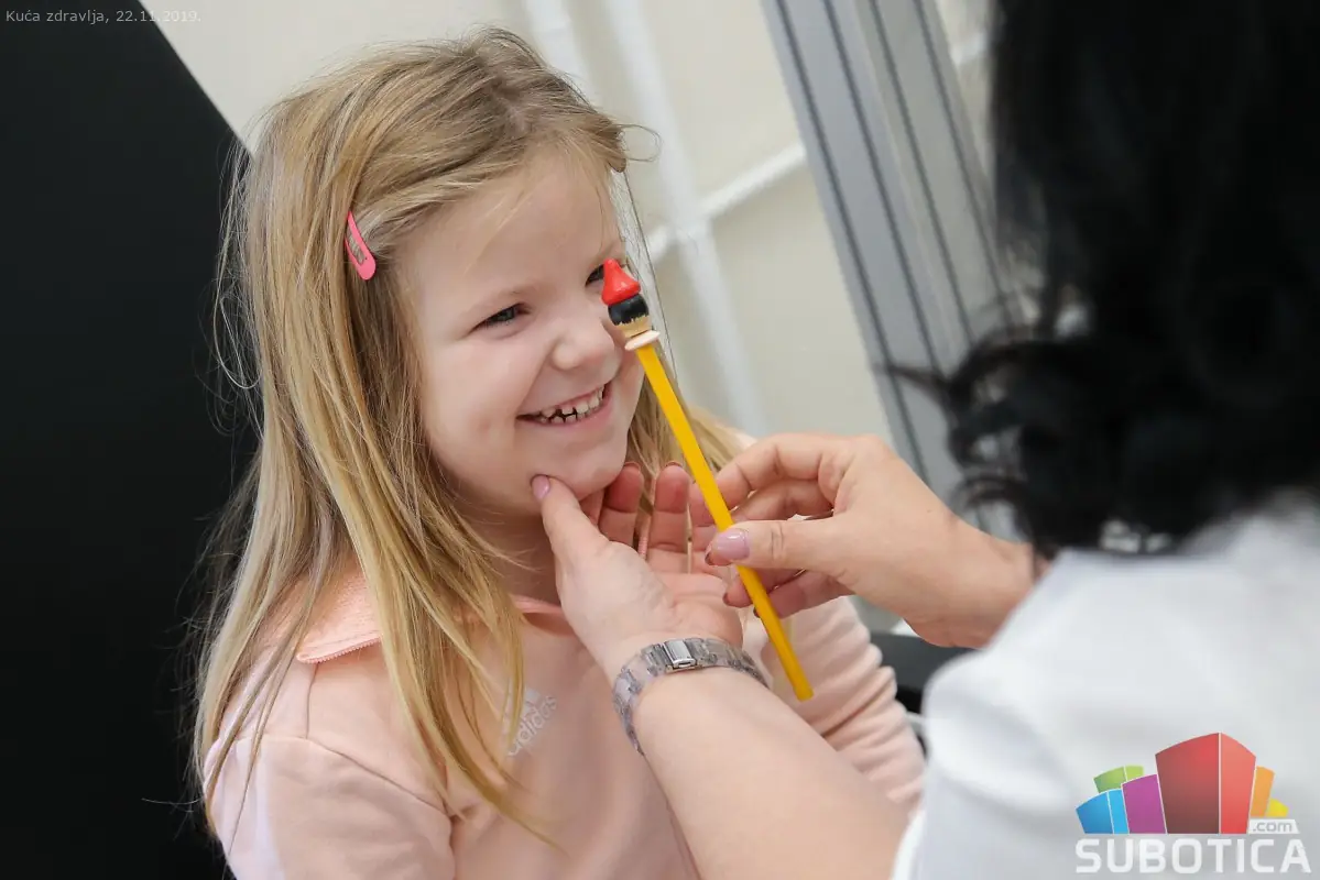 Children's ophthalmological examination